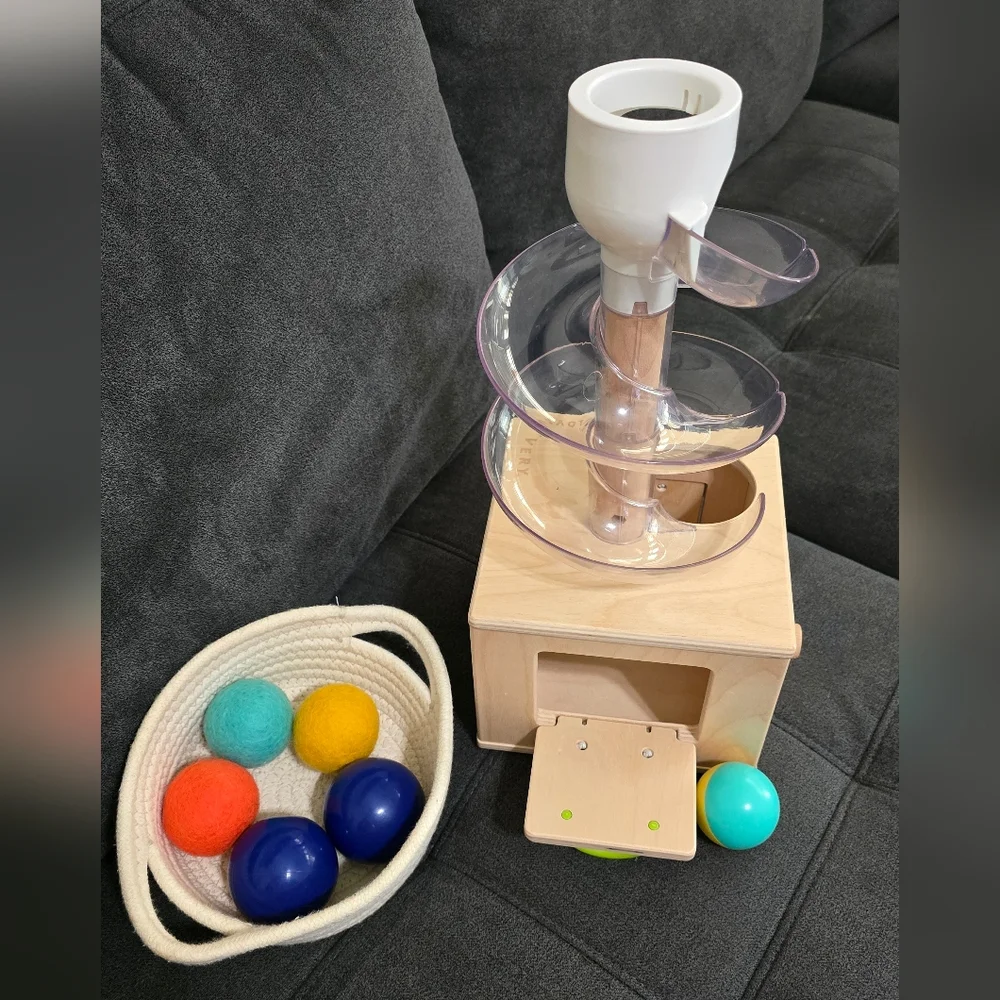 LovEvery Spiral Ball Drop Toy with Colorful Balls - Picture 3 of 4